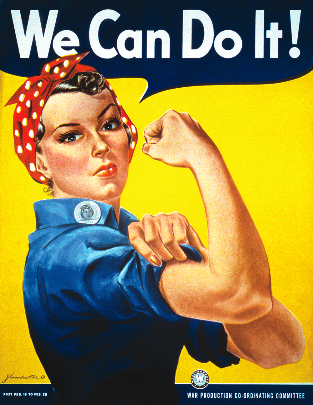 Women Rights Rosie the Riveter