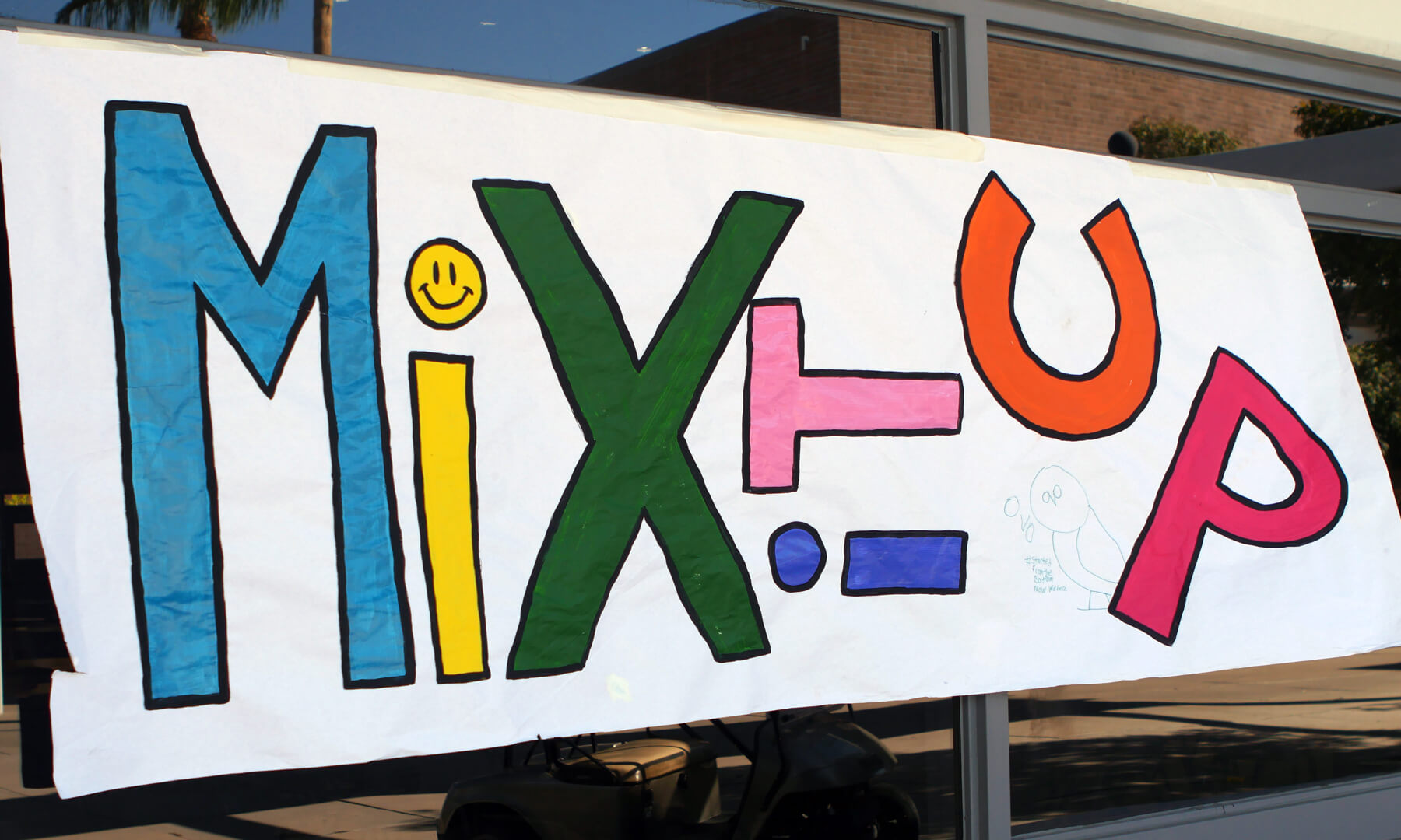 Mixitup sign