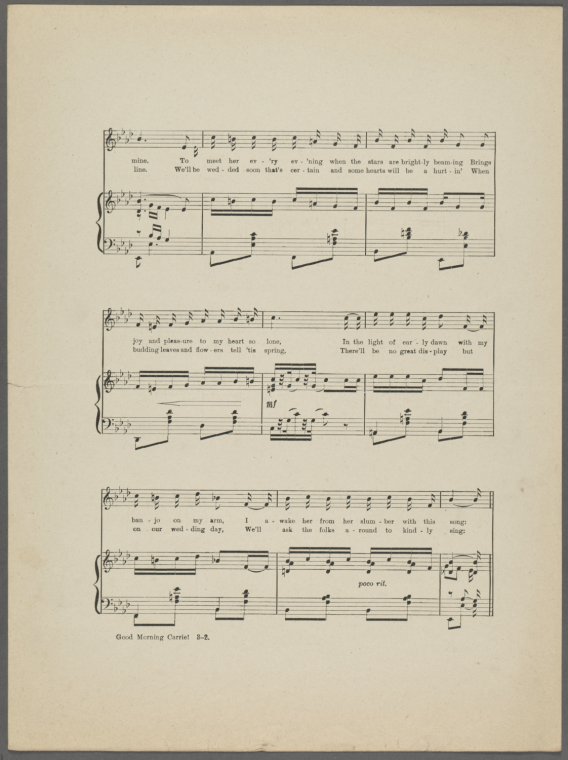 sheet music