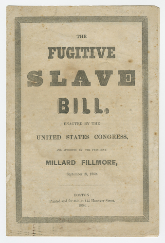 fugitive slave bill