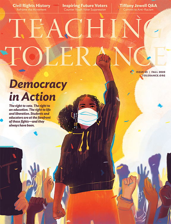 Teaching Tolerance Magazine Cover, Fall 2020 Issue