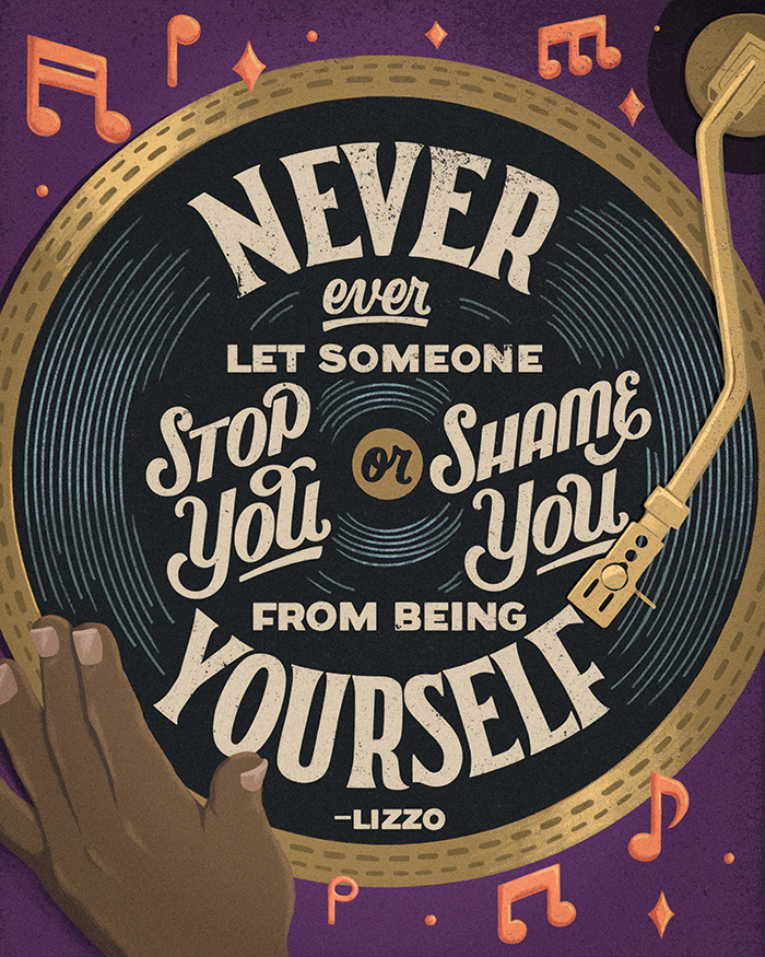 Lizzo, One World Poster, LFJ1 Magazine, Fall 2021