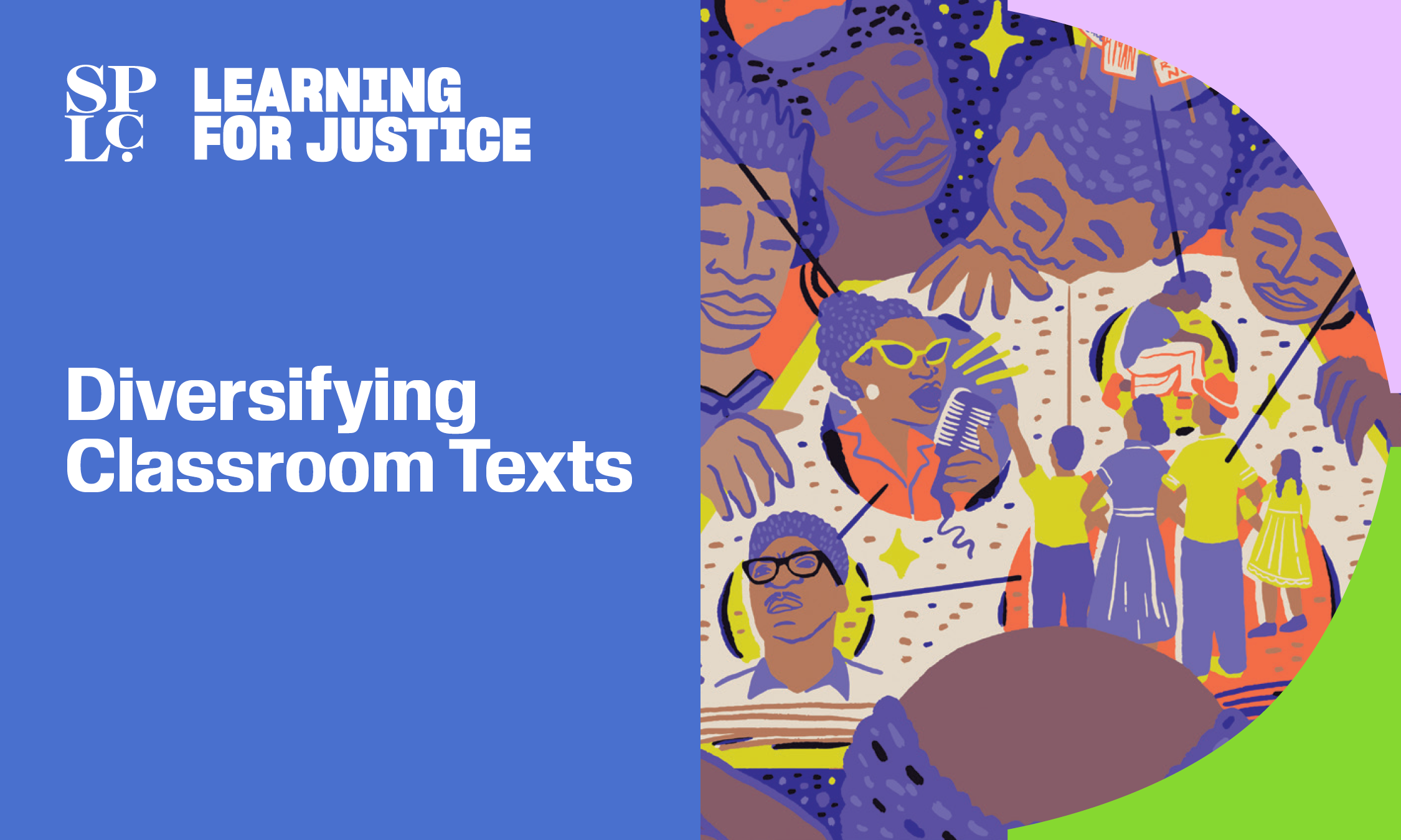 diversifying classroom texts webinar image