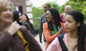 women laughing