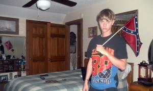 Dylann Roof with Confederate Flag | The Miseducation of Dylann Roof