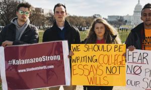 Student Protesters | Kalamazoo, Michigan | TT Article