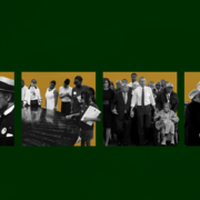 Historical images from the Civil Rights Movement and current movement