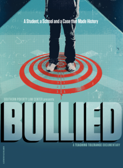 Cover of the film 'Bullied | A Student, a School and a Case that Made History.'