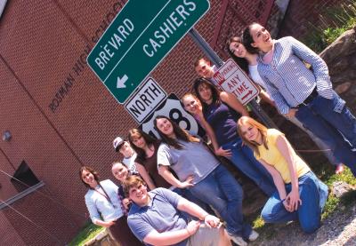 Rosman High School's dialogue group