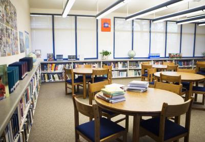 empty library tables