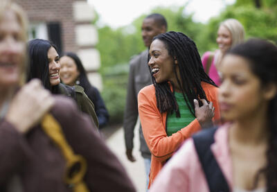 women laughing