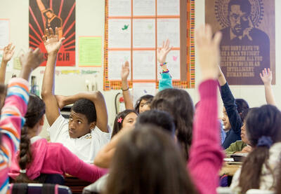 Students in classroom