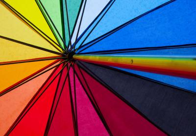 colorful umbrella