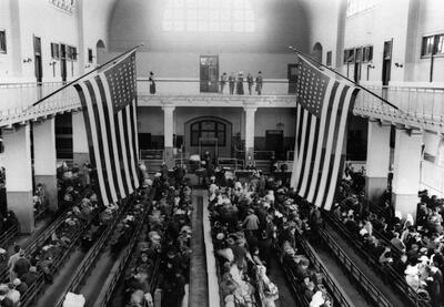 Teaching Tolerance photo of Ellis Island