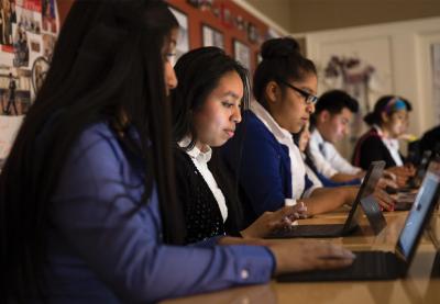 Teaching Tolerance students in classroom; learning plans