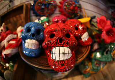 Día de los Muertos sugar skulls