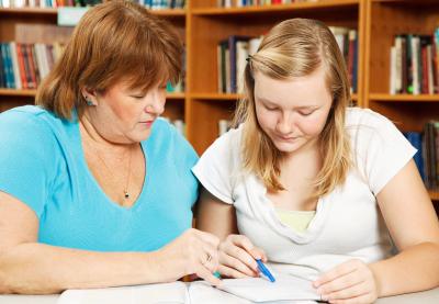 Female educator teaching female student | Teaching Tolerance