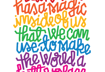 "Each of us has a magic inside of us that we can use to make the world a better place." —Marley Dias