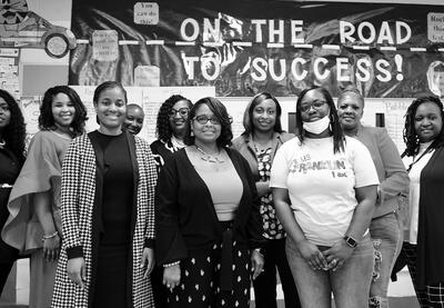 The dedicated teachers and staff of Wilkins Elementary School in Jackson, Mississippi.