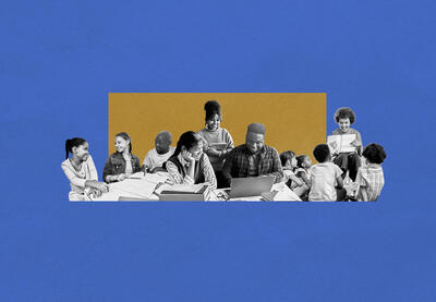 collage image of students in supportive school environments