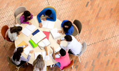 Teaching Tolerance students engaging in discussion