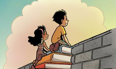 A Remote Control for Learning by Monita Bell Illustration by Gene Luen Yang | TT58 | Teaching Tolerance