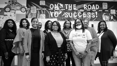 The dedicated teachers and staff of Wilkins Elementary School in Jackson, Mississippi.