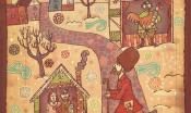 Chicken. Russia. Tapestry. Family.