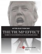 Trump Effect cover, Donald Trump Speaking