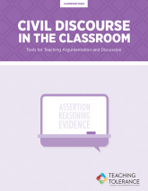 Civil Discourse in the Classroom Publication Cover | Teaching Tolerance