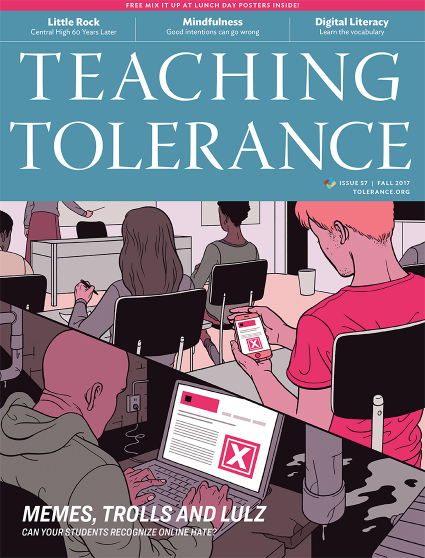 Teaching Tolerance Issue 57 Cover