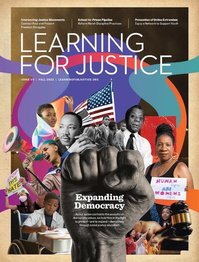 Cover of Learning for Justice Magazine, Issue 3.