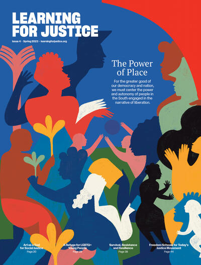 Cover of Learning for Justice Magazine issue 4.