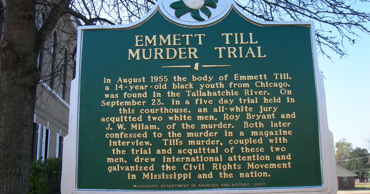 i saw emmett till this week at the grocery store