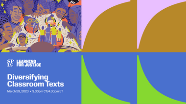diversifying classroom texts webinar image