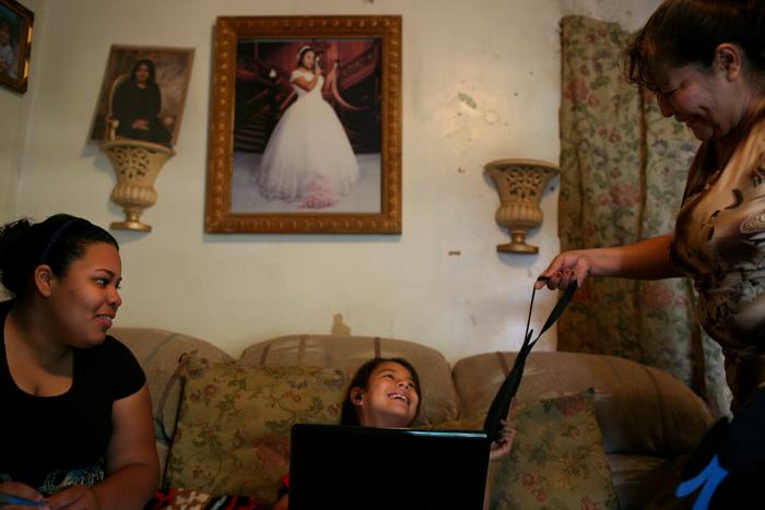 Family of participants of the Abriendo Puertas 