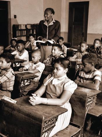 Students from Kansas during segregation