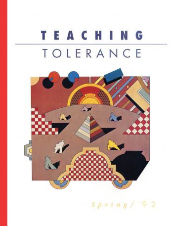 Teaching Tolerance Spring 92 magazine cover