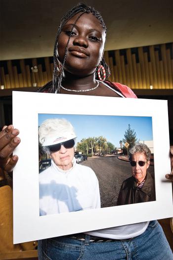 Sethlina Impraim, 18, from Ghana portrait photo