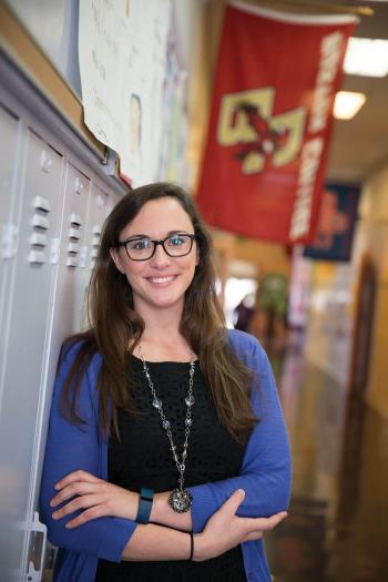 Teaching Excellence Award Winner Karen Schreiner