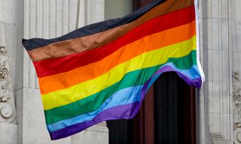 Philadelphia rainbow flag