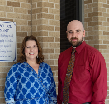 Gretchen Boyle and Drew Westfahl.